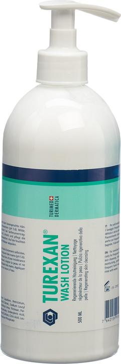 Actual product image Turexan Wash Lotion (Liquid soap, 500 ml)