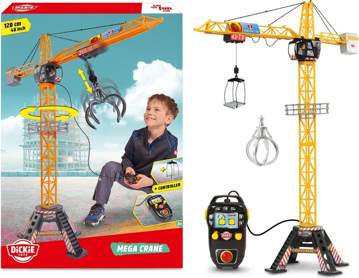 Image du produit Dickie Camion-grue méga