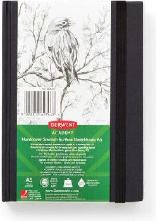 Immagine prodotto Derwent Quaderni da disegno con copertina rigida Academy, A5 (A5, Copertina rigida)