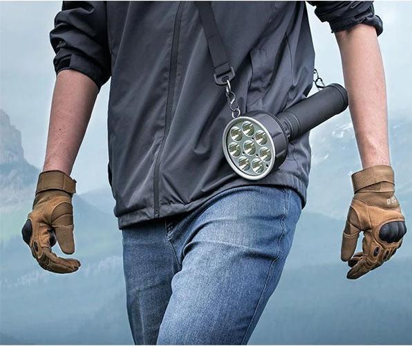 Actual product image Nextorch Suchscheinwerfer SAINT TORCH 31, 20'000 Lumen (28.50 cm, 20000 lm)