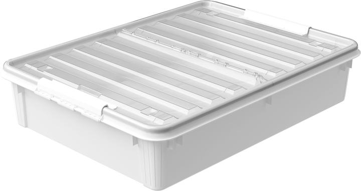 Smartstore bedroller 79x59cm hvid (40 cm, 60 l)