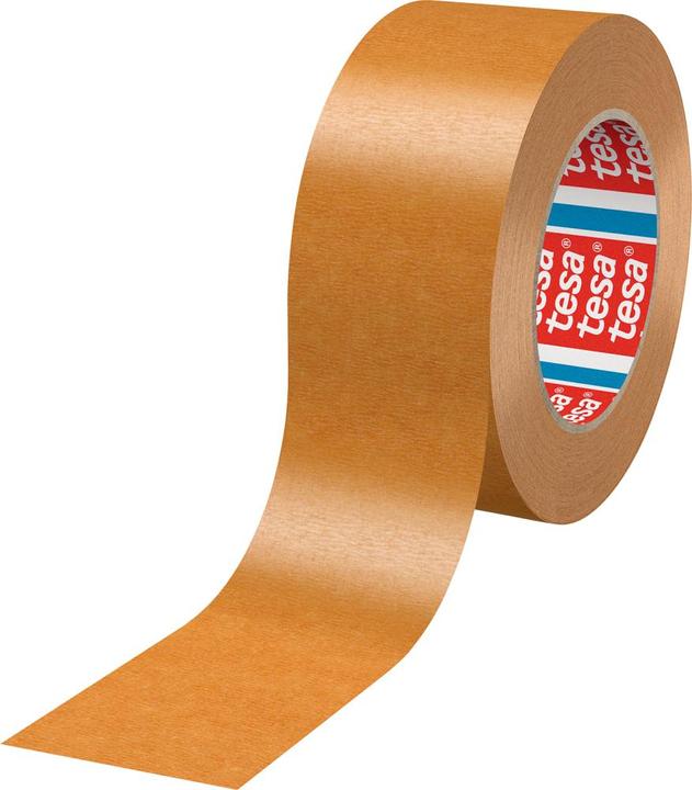 Actual product image tesa 4341 Paper masking tape rubber, thickness 0.19mm, 50mm x 50m (50 mm)