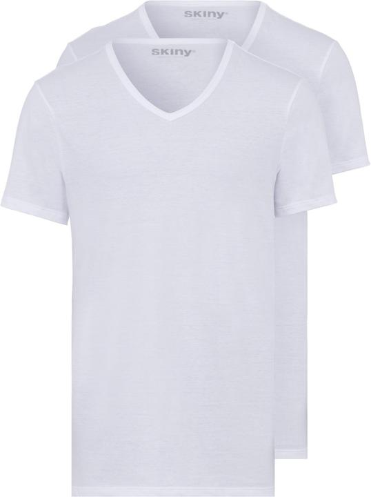 Skiny Shirt Collection V-shirt short sleeve 2-pack (L)