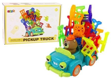 Produktbild Lean Toys Falling Chairs Arcade-Spiel Fahrendes Auto