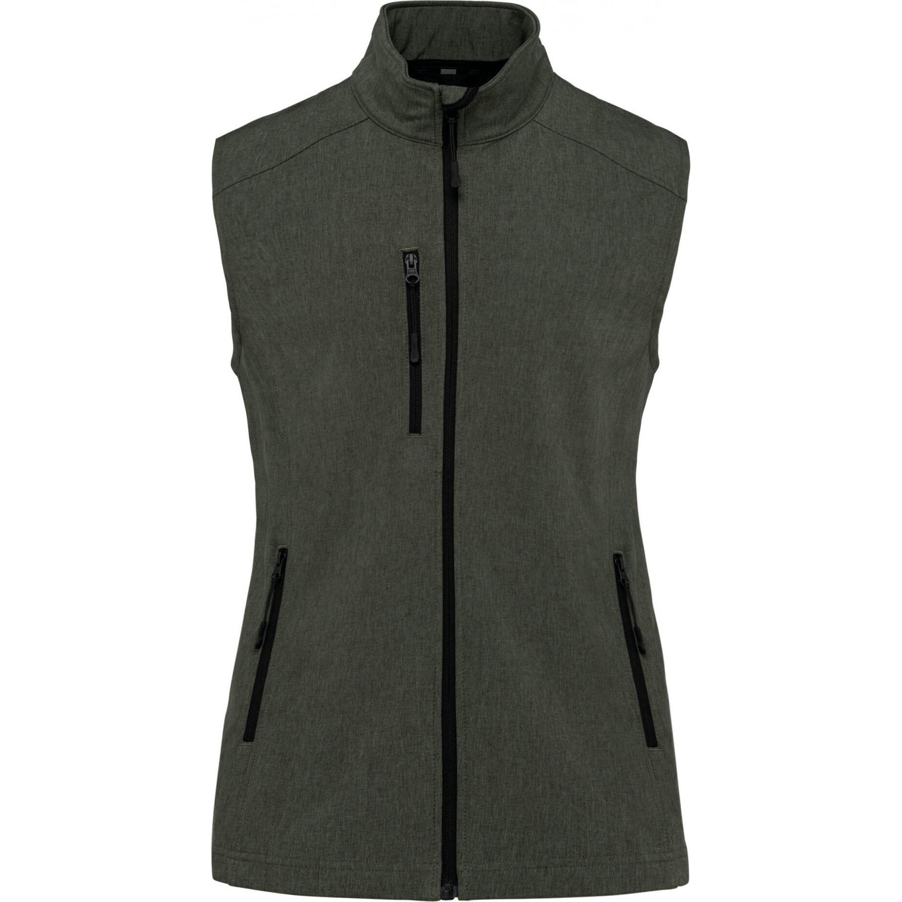 Kariban, Damen, Jacke, Ärmellose Jacke Frau (XL), Grün, XL