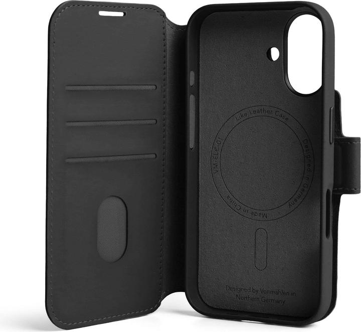 Immagine prodotto Vonmählen Back Cover Vegan Leather iPhone 17 Brown, Eigenschaften (Apple iPhone 17)