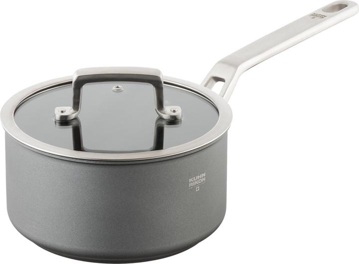 Kuhn Rikon NEW LIFE Pro Recycling Stielkasserolle 2.0 L · Ø 18 cm (18 cm, Stielkasserolle, Aluminium, Edelstahl)