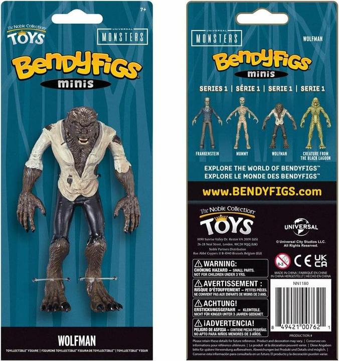 Actual product image Noble Collection Universal Monsters: Wolfman