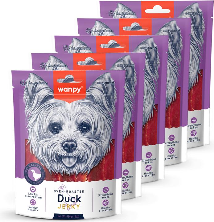 Produktbild Wanpy - Duck Jerky Value Pack - 454g (454 g)