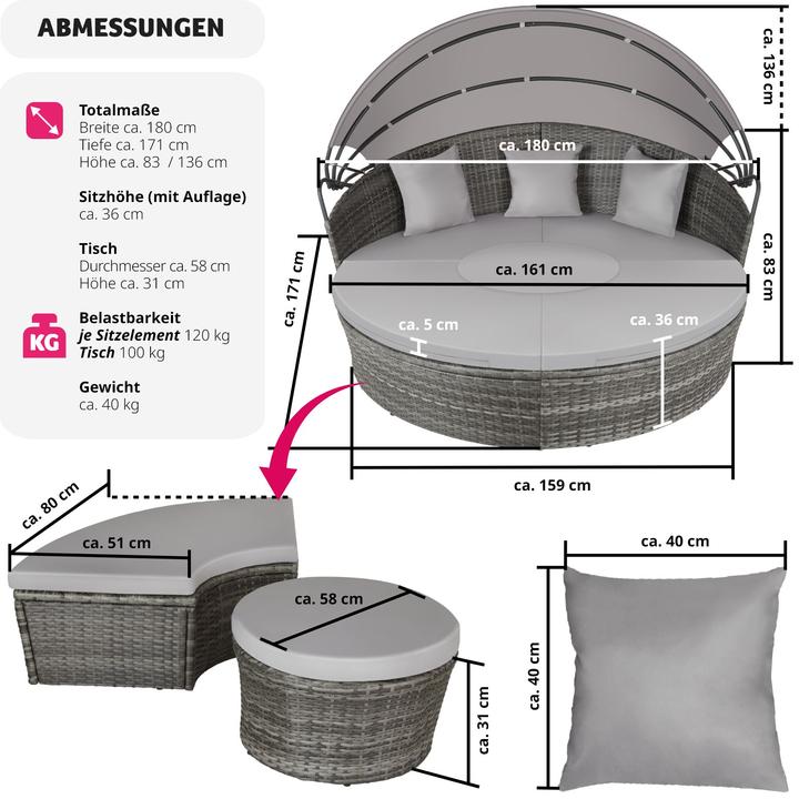 Image du produit tectake Santorin