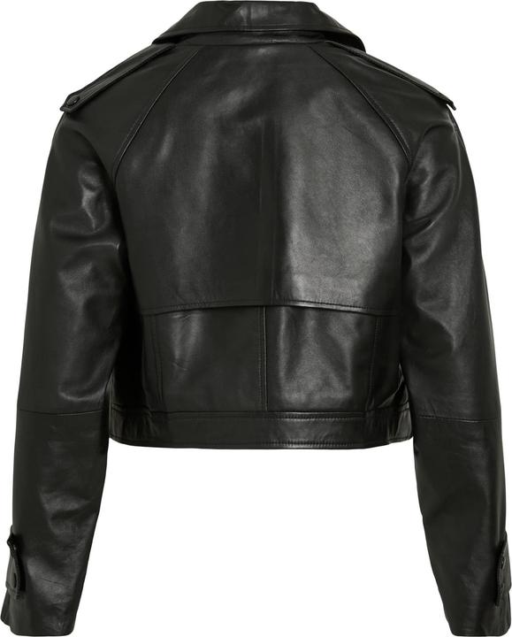Produktbild Rouge Edit Zweireihige Lederjacke (38)