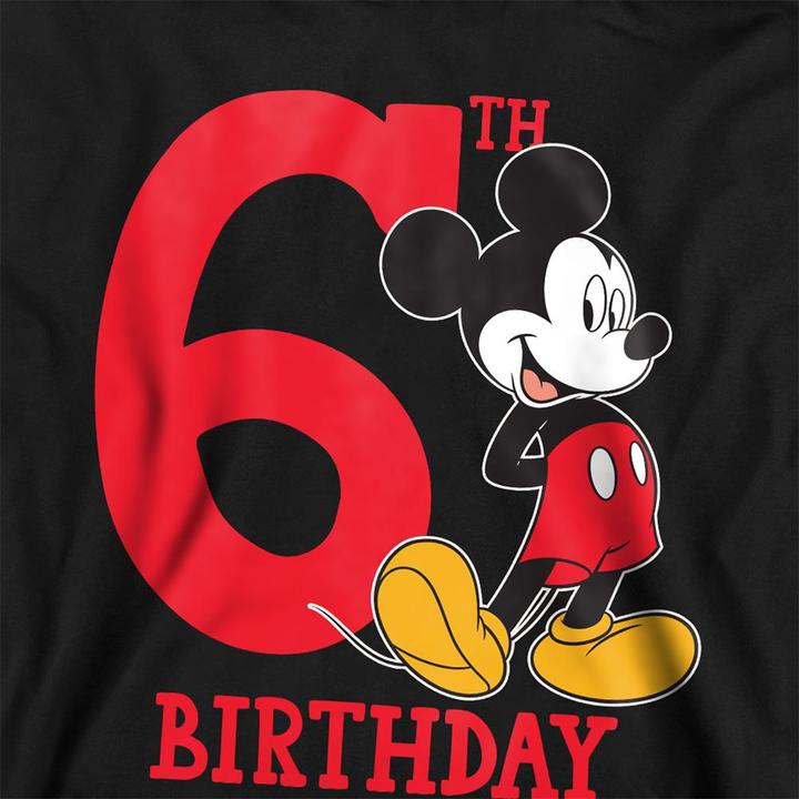Produktbild Mickey Mouse Kapuzenpullover 6 Geburtstag (128)