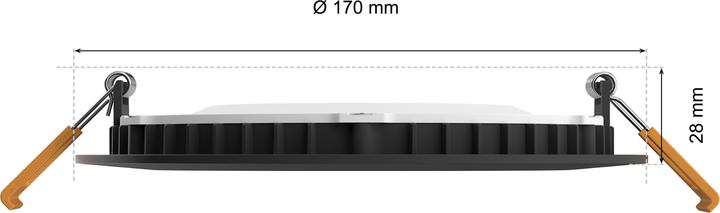 Produktbild Philips Hue White & Color Ambiance Slim Recessed (1200 lm)