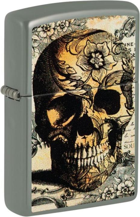 Actual product image Zippo Skull Vintage