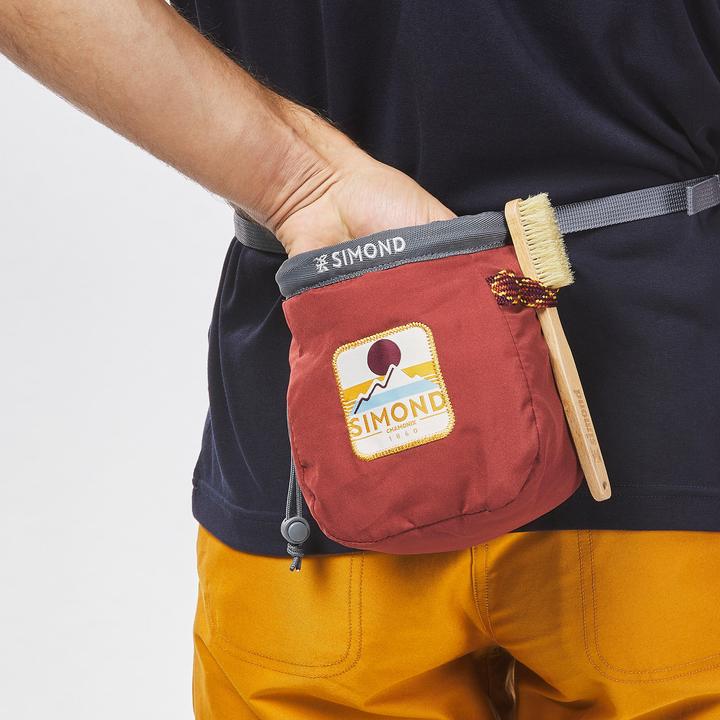 Actual product image Simond Magnesia bag with tip stopper