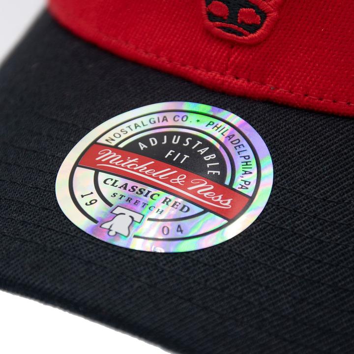 Produktbild Mitchell & Ness M&N Stretch Snapback Classic Red Cap - Chicago Bulls Rot (One Size)