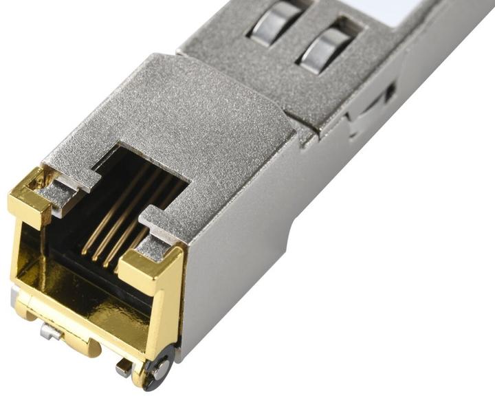 Image du produit BlueOptics Émetteur-récepteur SFP+ RJ45 compatible avec Barox AC-SFP+-T pour des transmissions de données à