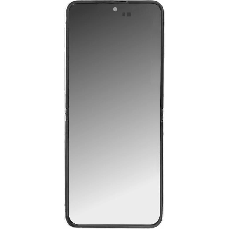 Samsung Display + Rahmen (Haupt) F721 Galaxy Z Flip4 5G Silber GH82-29440F (Display, Galaxy Z Flip4)