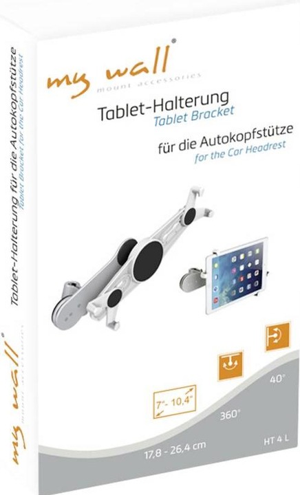 Image du produit myWall Support de tablette pour appui-tête de voiture
