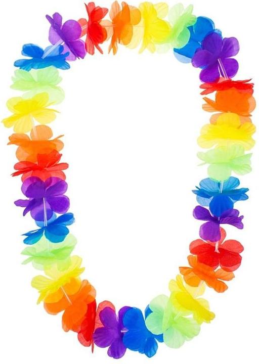 GoDan Tropische hawaiianische Halskette (Fabric flowers)