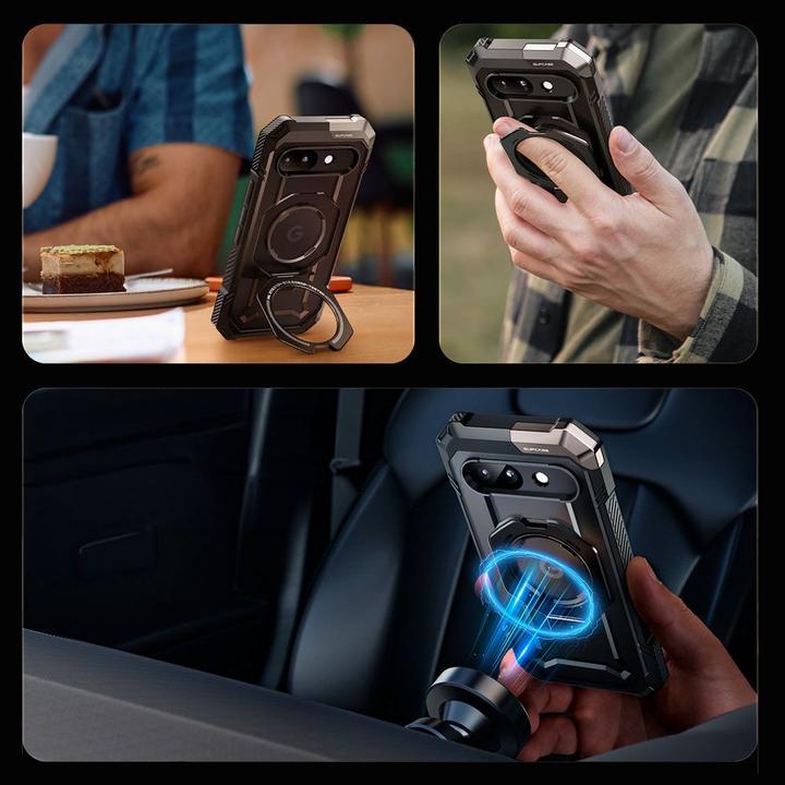 Produktbild Supcase UB Grip Mag Case for Google Pixel 9A - Black (Google Pixel 9a)