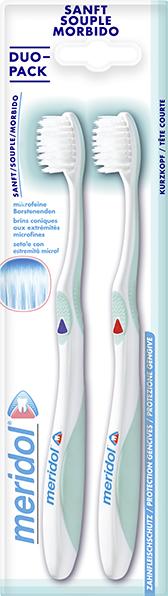 Actual product image Meridol Toothbrush gentle Duo (Soft, 1 x)