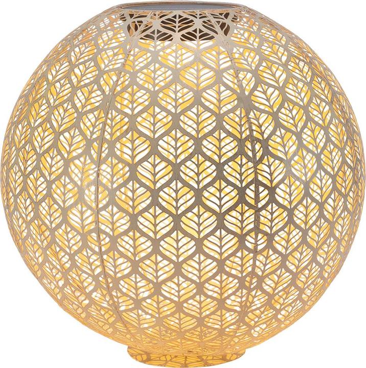 Produktbild STT Windlicht Solar Antic Ball Grafic Ø 40 cm, Hellbeige