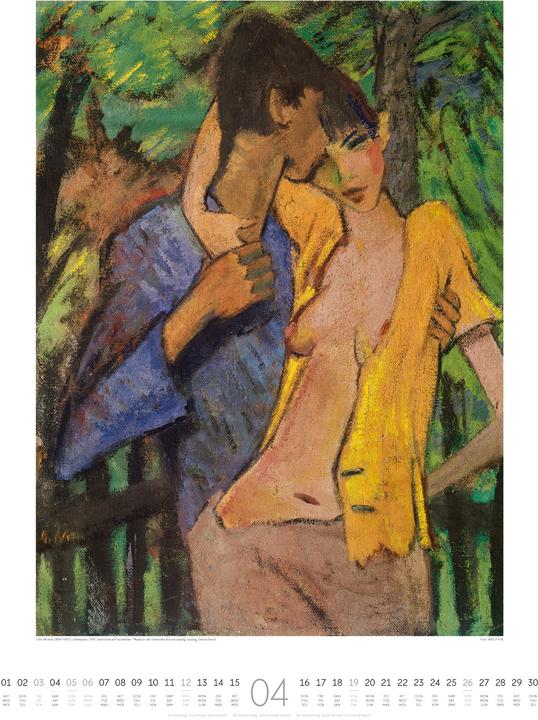 Produktbild Expressionismus Kalender 2026