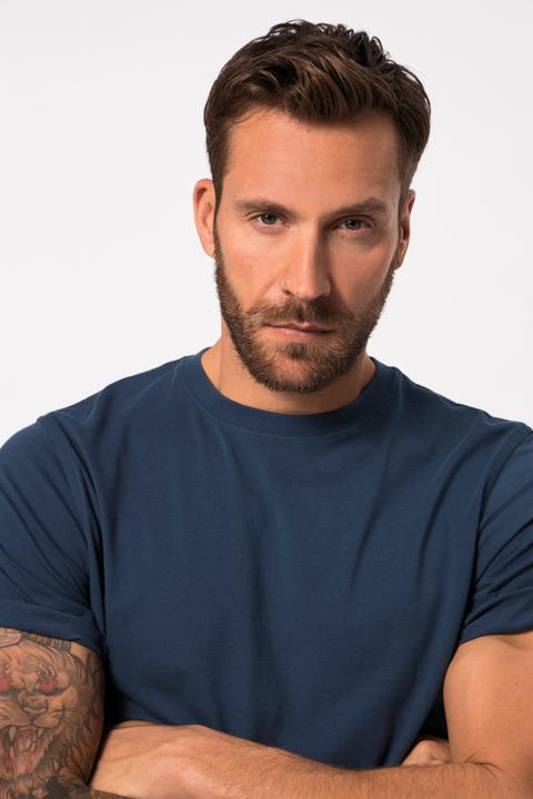 Immagine prodotto JP1880 T-shirt basic di cotone pettinato con scollo a girocollo, disponibile fino alla taglia 8XL (7XL)