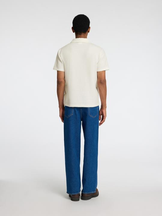 Actual product image Selected Seersucker Polo shirt (XL)