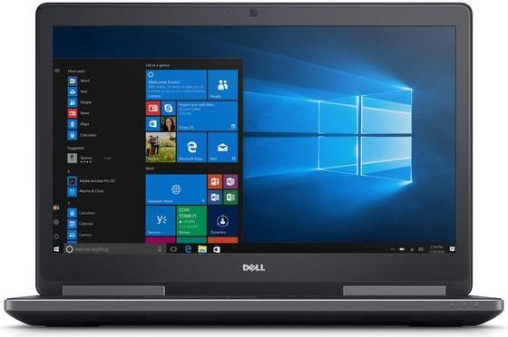 Produktbild Dell Precision 7720 (17.30", 256 GB, 16 GB, CH, Intel Core i7-6820HQ)