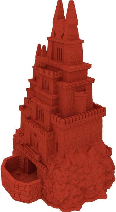 Produktbild Feldherr FE DRAGONBORN Würfelturm Dragonborn, 3D-gedruckt, kirschrot (Kunststoff)