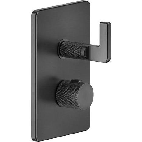 Gessi, Badarmatur, Inciso Dusche Fertigmontageset, für UP-Thermostat, 3-Wege-On-Off-Umlenkkartusche, für UPK 09
