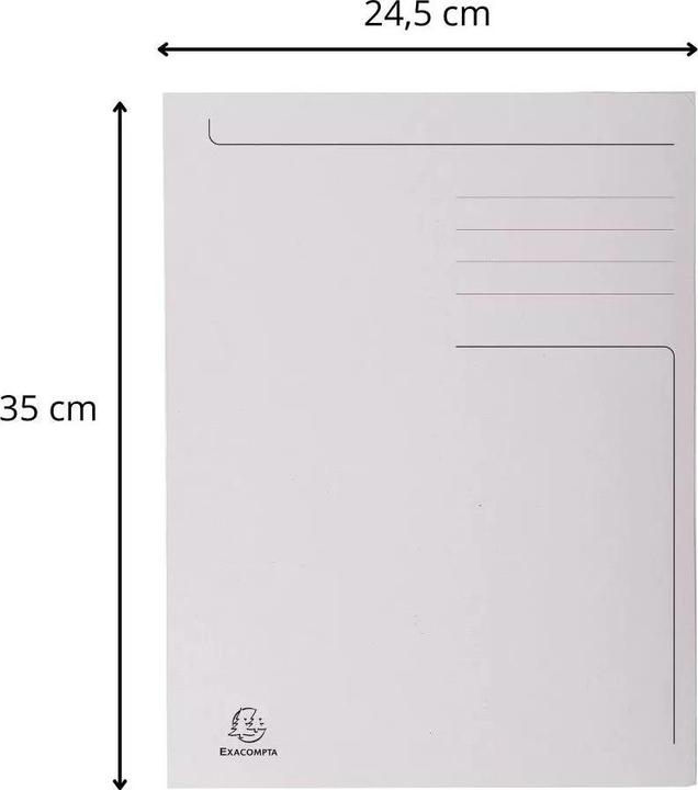 Produktbild Exacompta Sammelmappen - Aktendeckel (Folio, 1x)