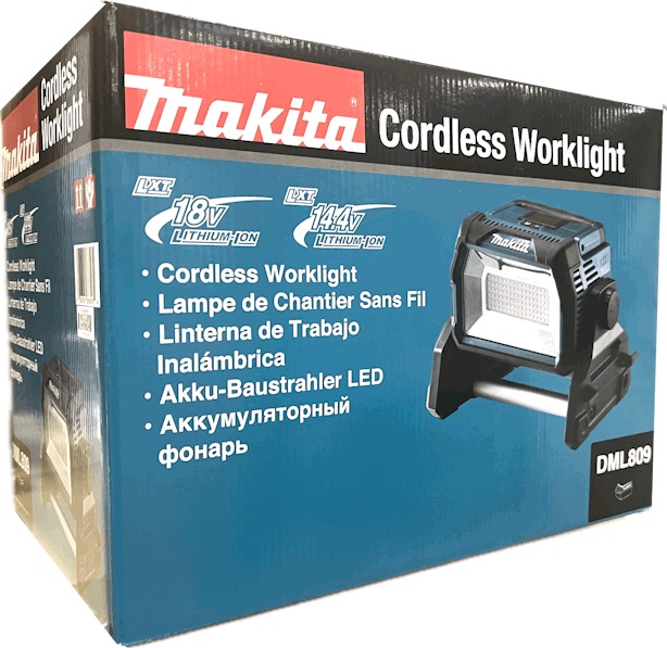 Actual product image Makita DEADML809 (10000 lm)