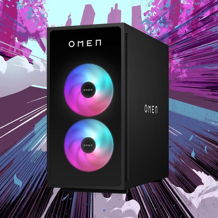 Produktbild HP Omen 35L GT16-0477ng (AMD Ryzen 7 8700F, 64 GB, 2000 GB, GeForce RTX 4070 Super)
