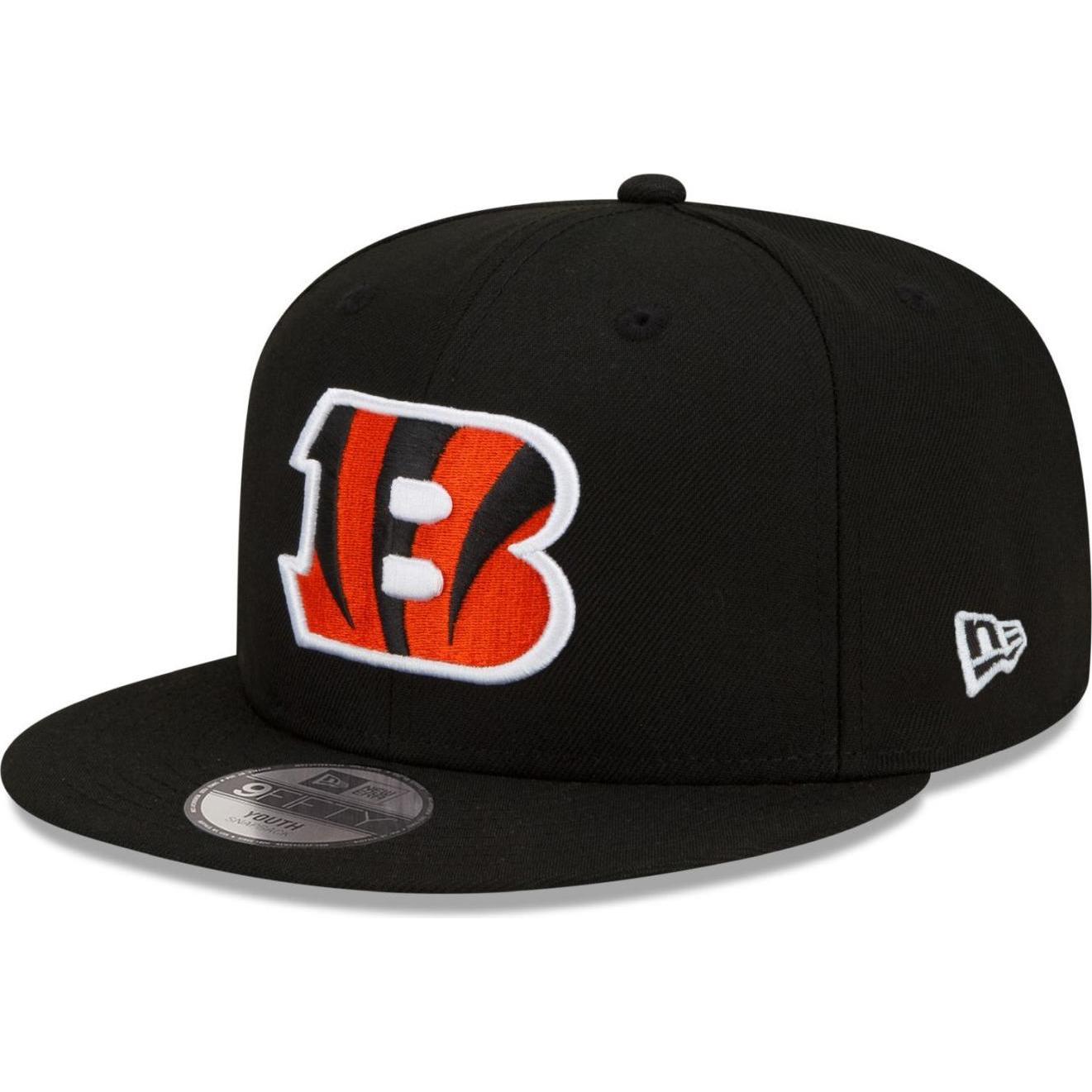 New Era, Jungen, Cap, 9Fifty Snapback Kinder Cap - Cincinnati Bengals, Schwarz, (55, 56, 54 C)