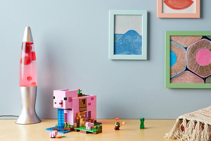 Produktbild LEGO Das Schweinehaus (21170, LEGO Minecraft)