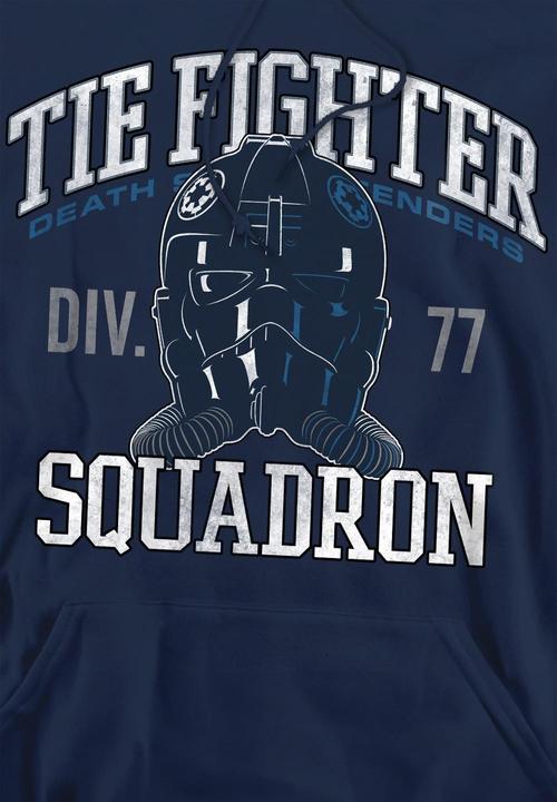 Immagine prodotto Star Wars Tie Fighter Squadron Felpa con Cappuccio Uomo (L)