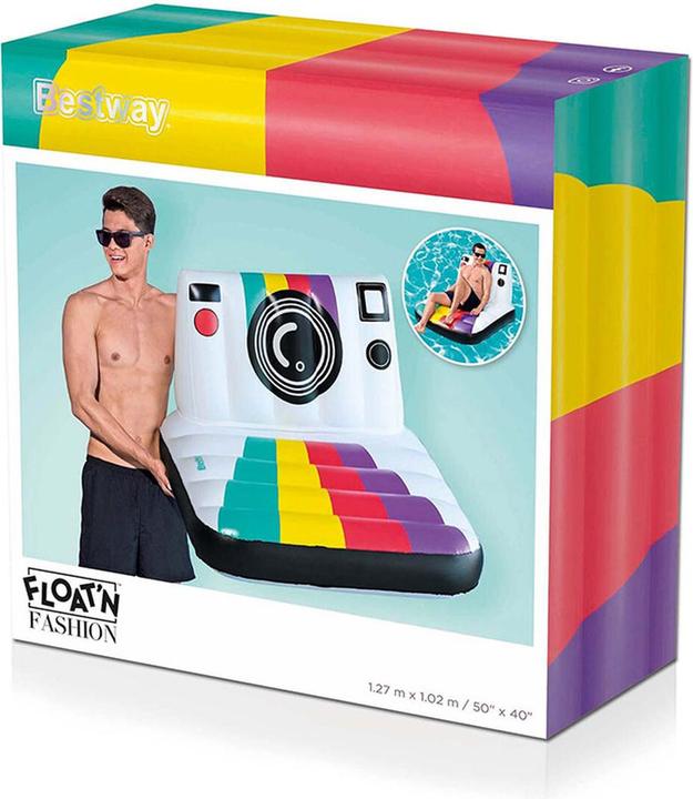 Actual product image Bestway 1.27MX1.02M POSE N FLOAT LOUNGE