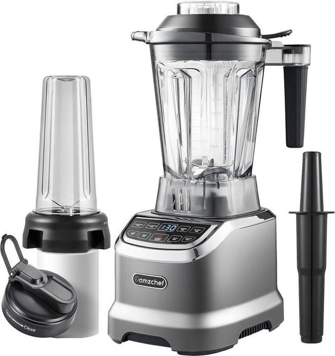 Amzchef ZM5003-GA cup blender (grey) (1800 W)