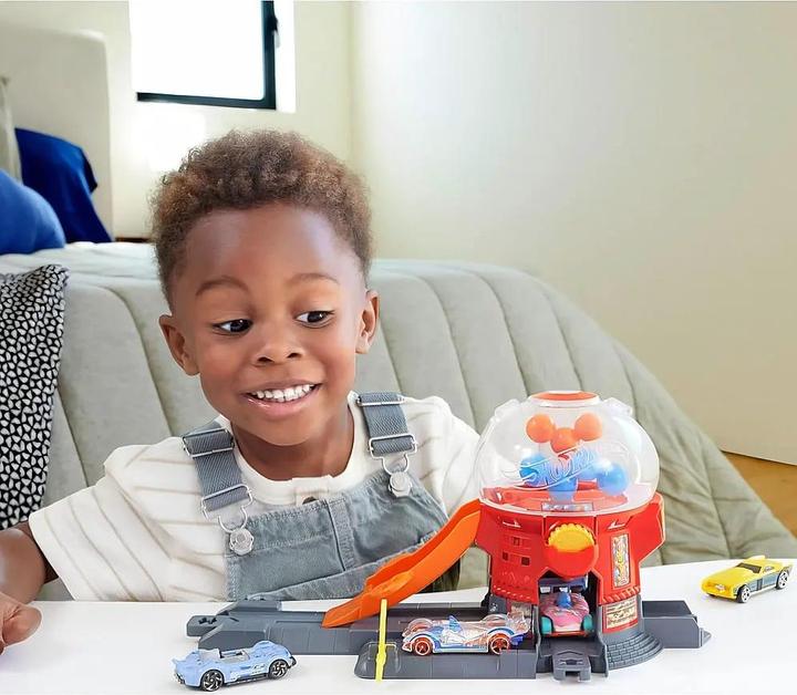 Image du produit Mattel Hot Wheels City Kaugummiladen Spielset mit Auto