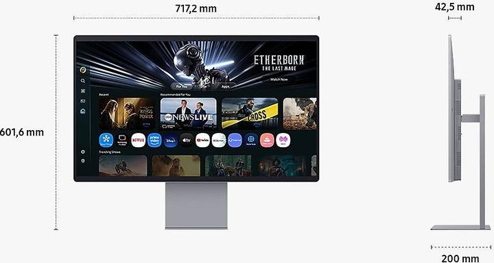 Actual product image Samsung Smart M9 – M90F (3840 x 2160 Pixels, 32")
