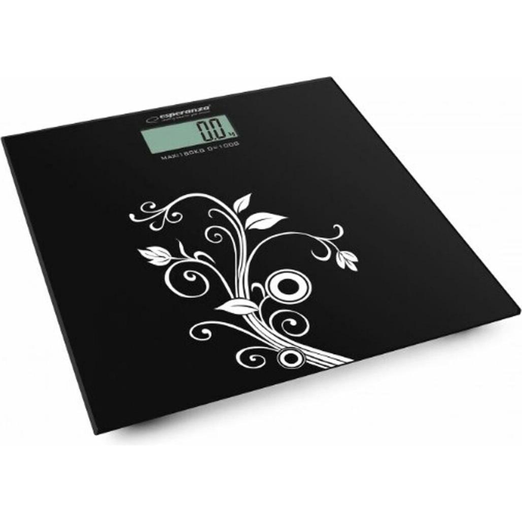 Esperanza, Bilancia pesapersone, EBS003 Scala personale quadrata, bilancia personale elettronica (180 kg)