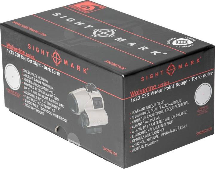 Immagine prodotto Sightmark Wolverine CSR Red Dot 1x23 DarkEarth