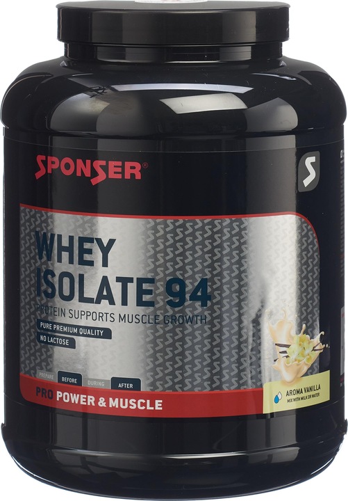Actual product image Sponser Whey Isolate 94 (Vanilla, 1 pcs., 1500 g)