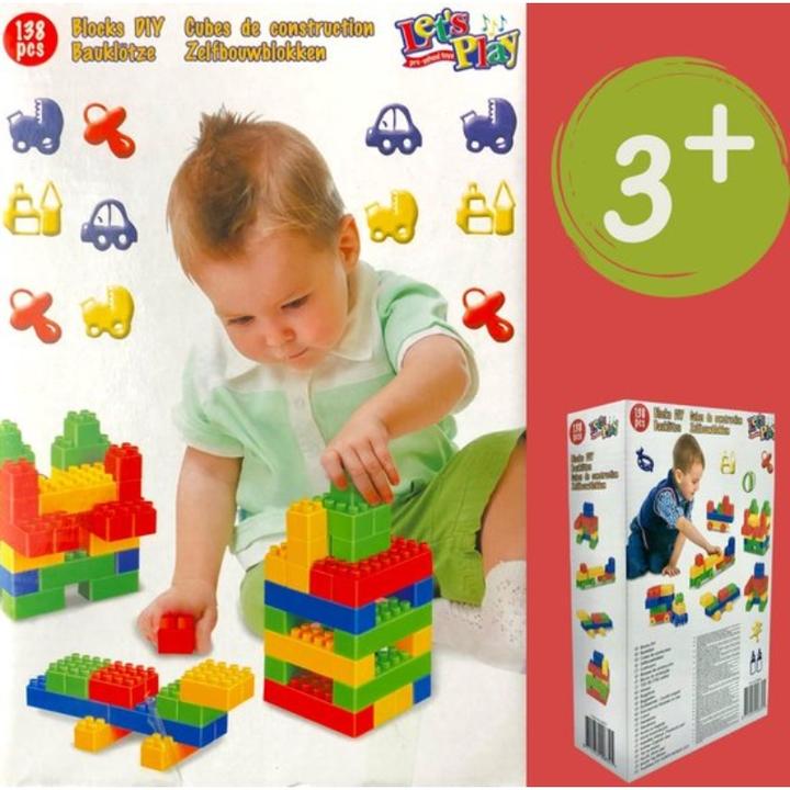 Image du produit Let's Play Jeu de blocs de construction pour enfants (jeu de 3)