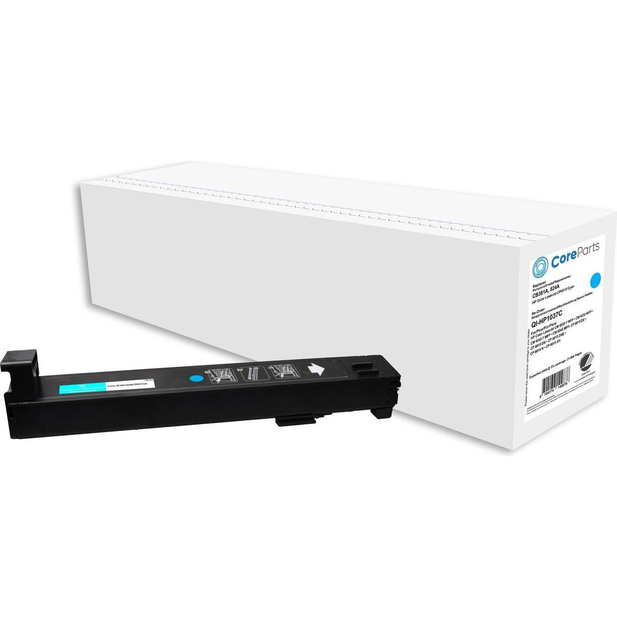 CoreParts, Toner, Toner Cyan CB381A (C)