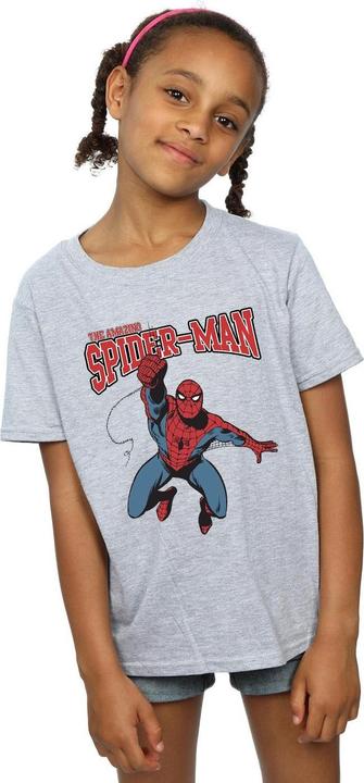 Immagine prodotto Spider-Man Leap Maglietta Ragazze (140, 146)