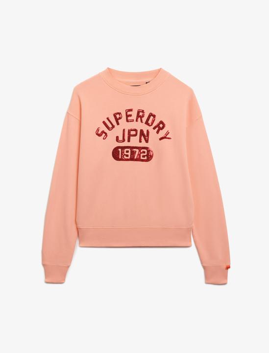 Immagine prodotto Superdry EMBELLISHED VARSITY LOOSE CREW Dames Trui (10XL)